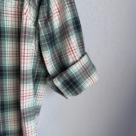 Ariat Women’s Rebar Plaid Button Up Adjustable Long Sleeves Plus Size Shirt - Picture 9 of 10